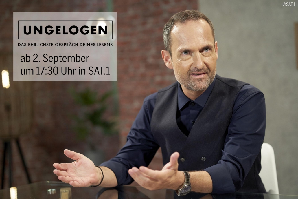 Markus Schollmeyer SAT1 Lie detective ungelogen TV Host Medien ehrliches Gespräch prominent Beratung Coaching